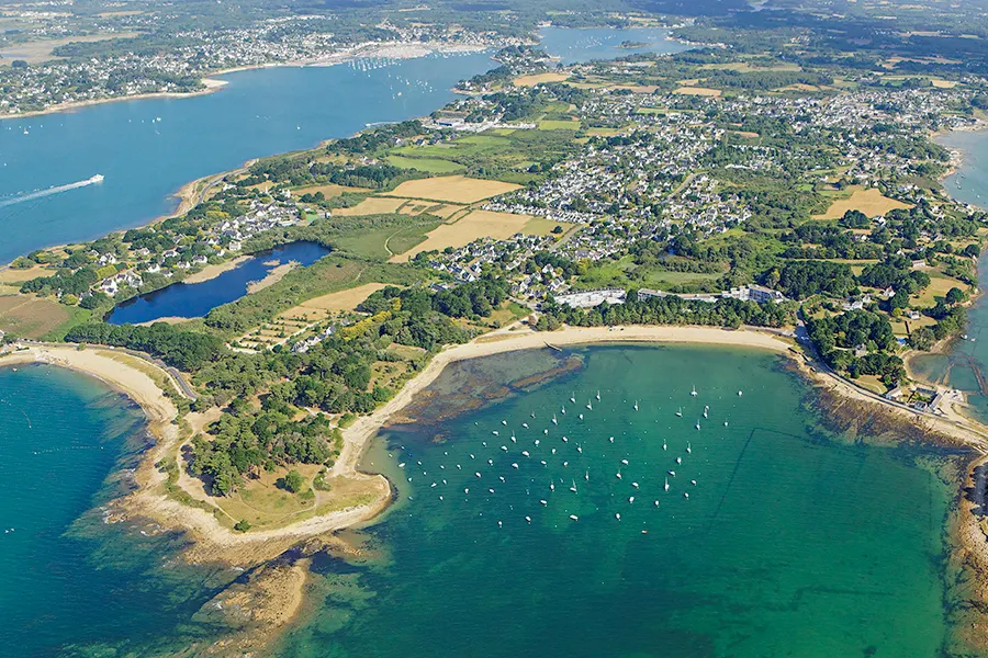 quiberon bay in brittany