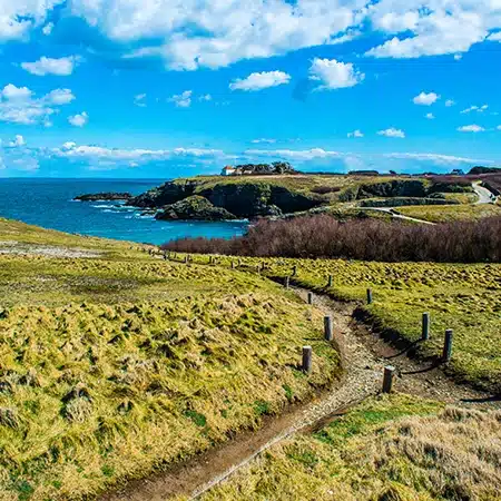 balade autour du camping kerarno bretagne